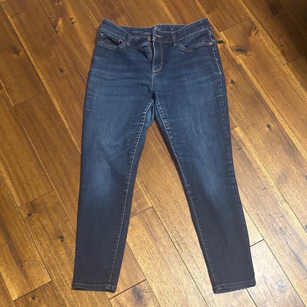 St. John's Bay Dark Blue Skinny Jeans